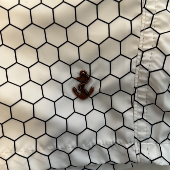 Men’s retro marine swimsuit - Picture 4 of 4